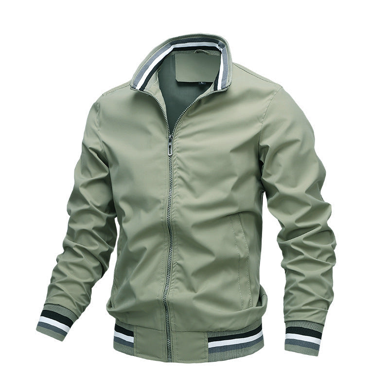 Victor – Sportliche Herrenjacke in Unifarben