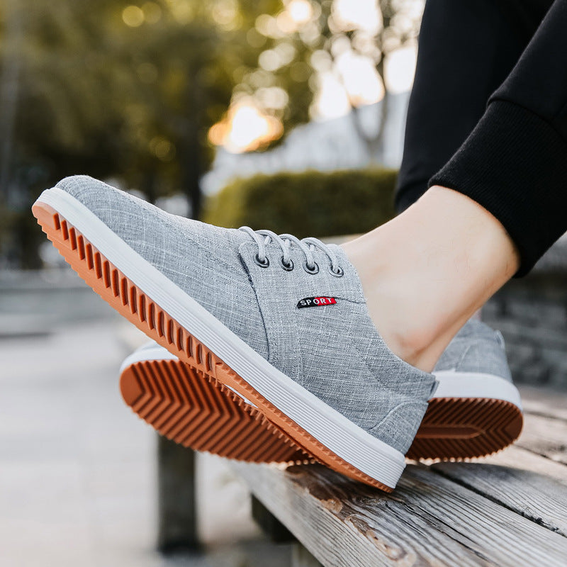 Sebastian - Lässige Segeltuchschuhe