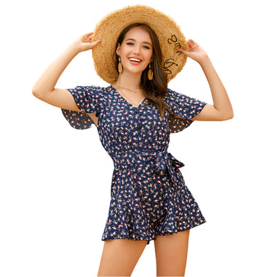 Lizzy - Jumpsuit mit Sommerblumenmuster