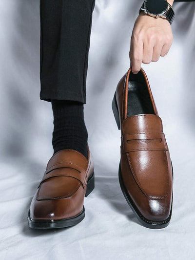 Carl – Herren Penny Loafer Leder Business Elegant