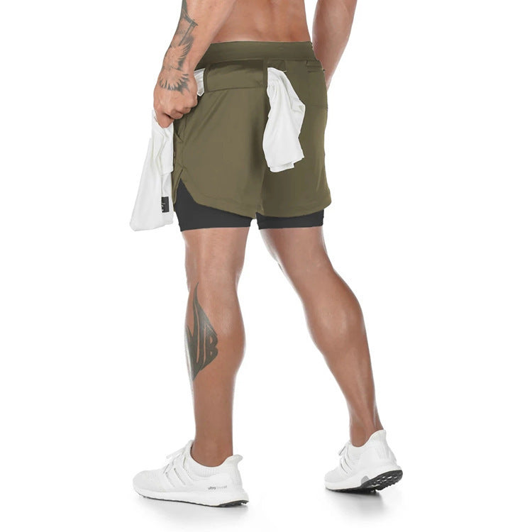 Justin – Locker geschnittene Herren-Laufshorts für Sport und Freizeit