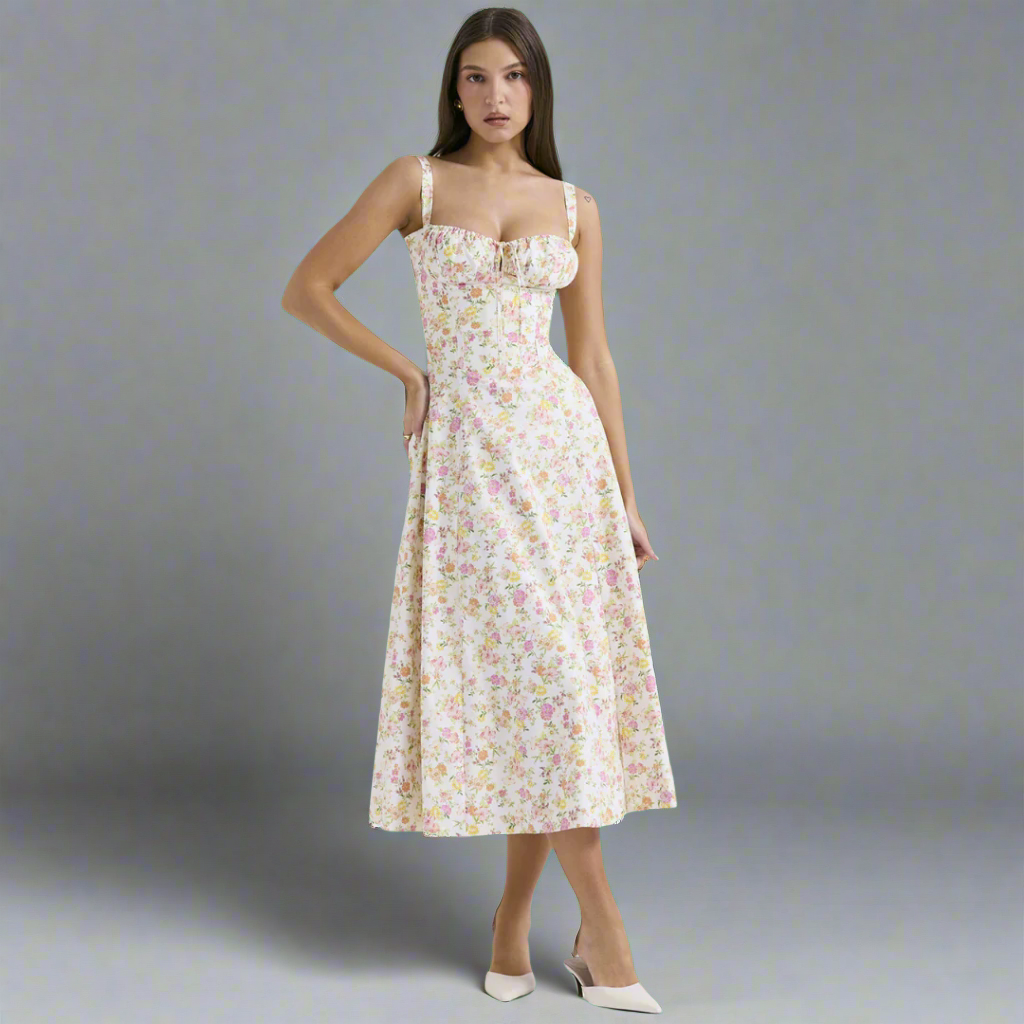 Josina | Premium Waist Dress im Bustier-Design