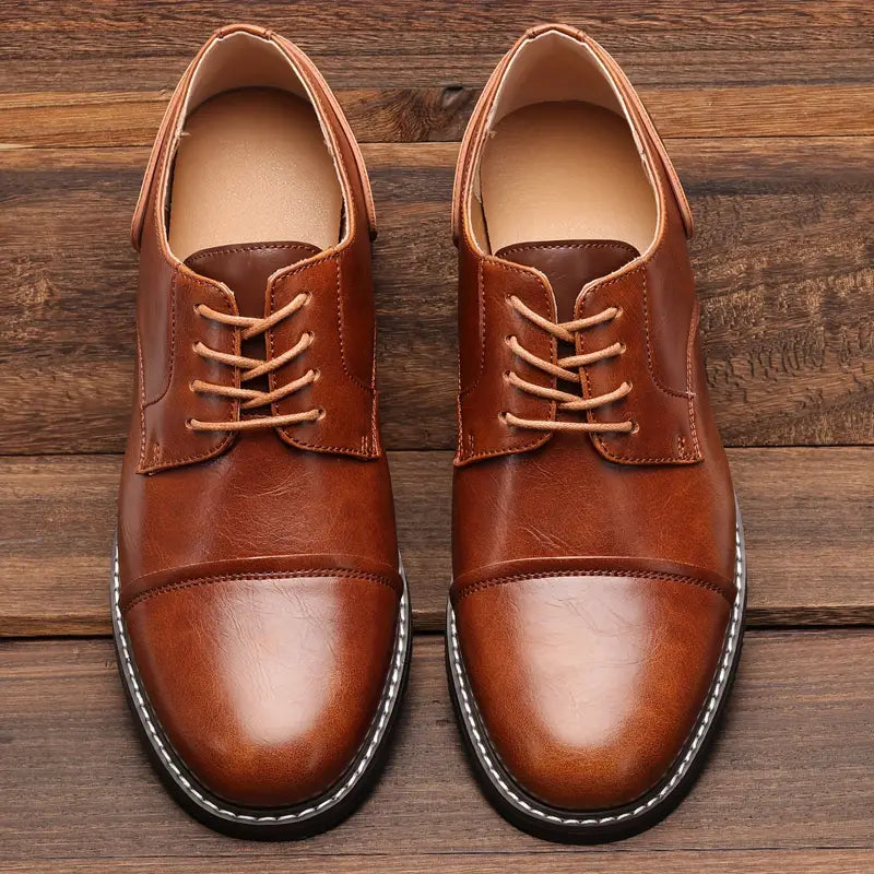 Harrison - steve vintage derby-schuhe für herren