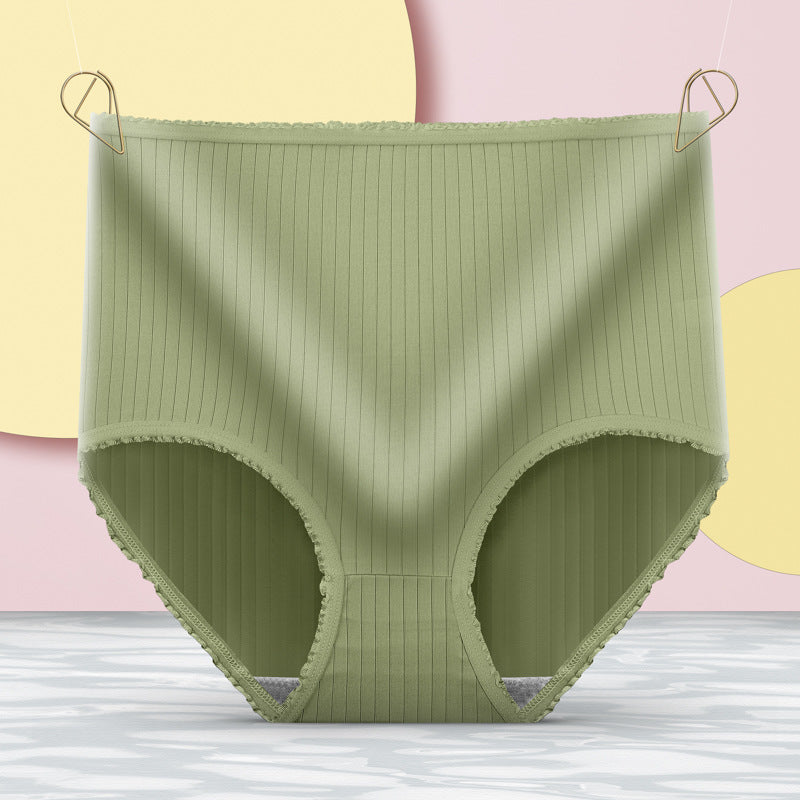 Esme – Modische Damen High Waist Spitzenhöschen mit Bauch- und Po-Formung