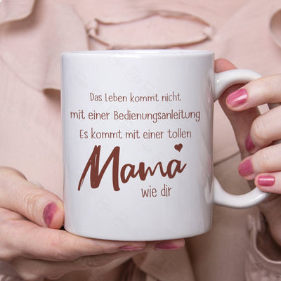 Schöne Elegante Kaffeetasse für Mama