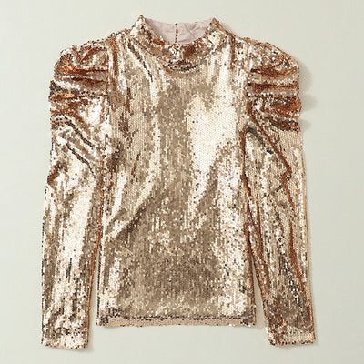 Mandy – Puffärmel-Oberteil mit individuellem Design