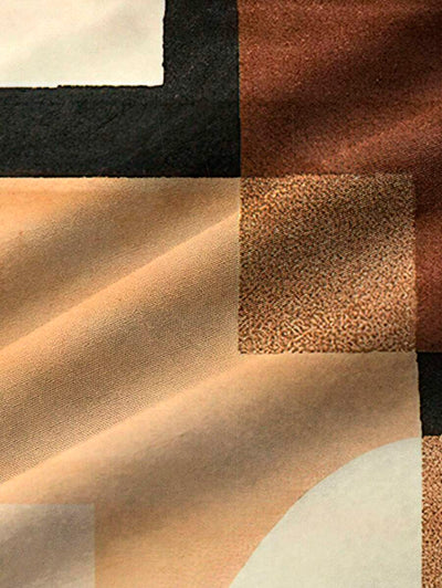 Gunnar – 3D Print Hemd Herren Geometrisch Kurzarm