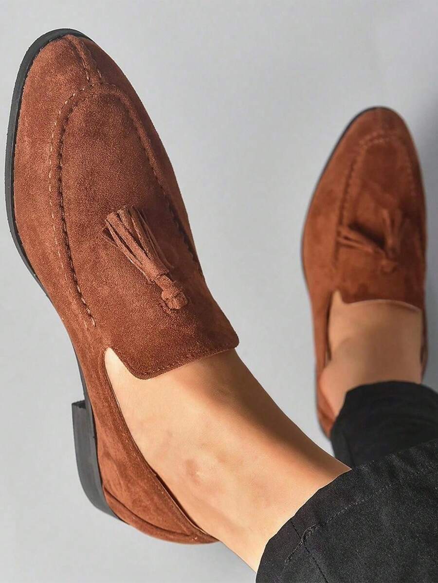Ilias – Herren Loafer Britisch Lässig Stil