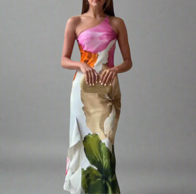 Pauline | Elegantes One-Shoulder Kleid