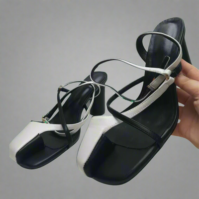 Zunilda | Elegante Tabi-Sandalen mit Hohem Absatz