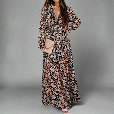 Winelisa | Elegantes Kleid mit Langen Ärmeln