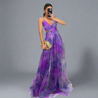 Valtruda | Luftiges Maxikleid mit Wow-Effekt