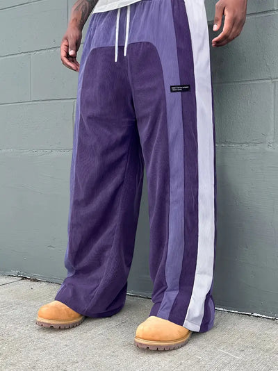 Gilbert - Retro-Corblock-Cord-Sweatpants
