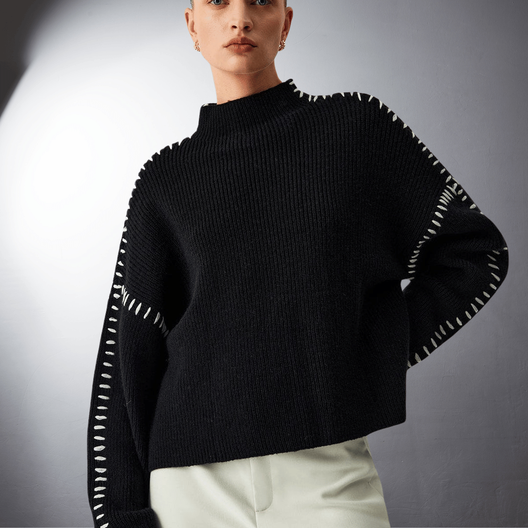 Aria | Hochwertiger Pullover mit Stehkragen und einzigartigem Komfort