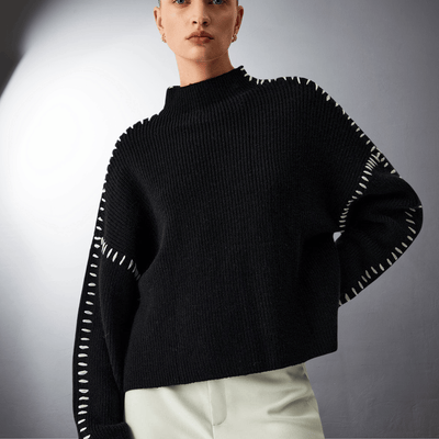 Aria | Hochwertiger Pullover mit Stehkragen und einzigartigem Komfort