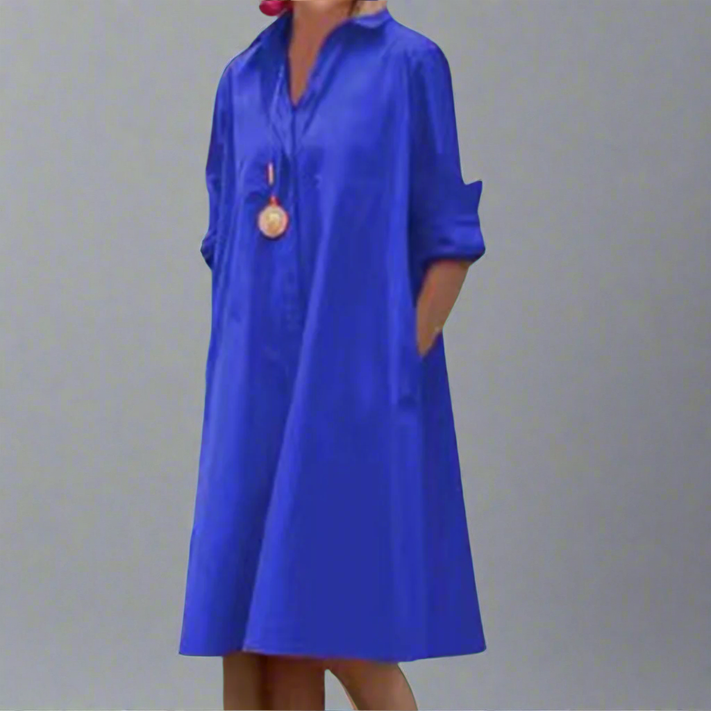 Imke | Handgefertigtes Premium-Midikleid mit Polka-Dots