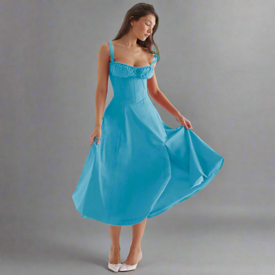 Josina | Premium Waist Dress im Bustier-Design