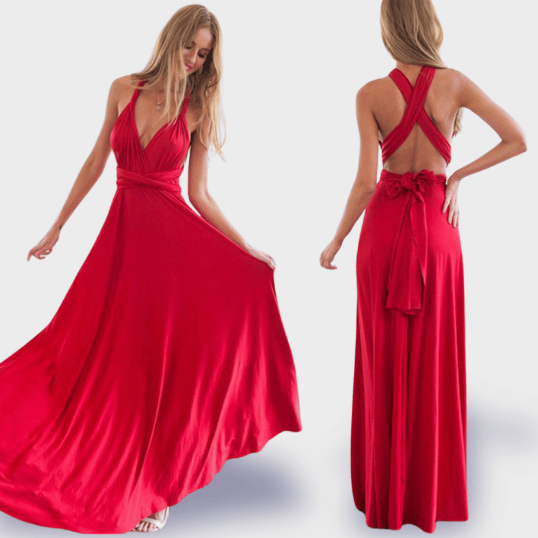 Noriswina | Sexy Multiway Boho Maxi-Kleid für besondere Anlässe