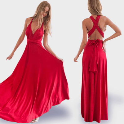 Noriswina | Sexy Multiway Boho Maxi-Kleid für besondere Anlässe