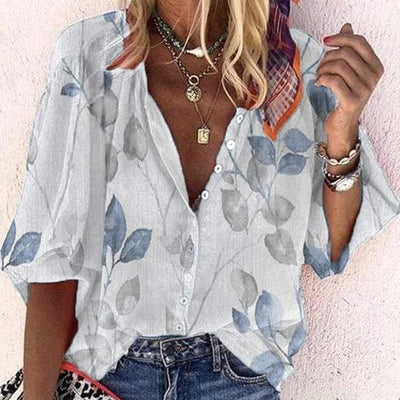 Julia – Damenhemd mit personalisierten Mustern