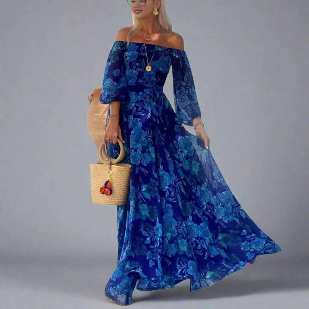 Lieberta | Florales Maxikleid mit Boho-Charme