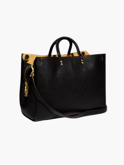 Klassische Leder Tasche mit Wildlederakzenten – Multifunktionale Damen- und Herrentasche für jeden Anlass