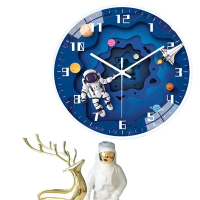 Cosmotime Kinderzimmer-Themen Wanduhr
