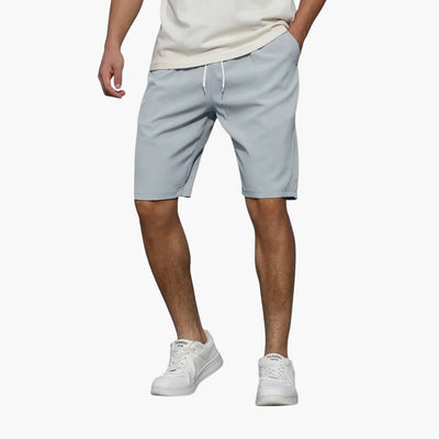 Lässige, knielange Herren-Sommer-Shorts mit Kordelzug