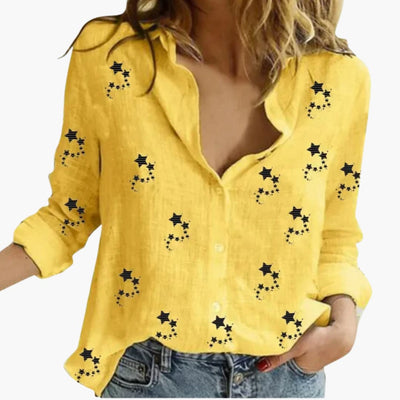 Elegante Bluse mit Blumenmuster für Damen - Stilvoll & Vielseitig