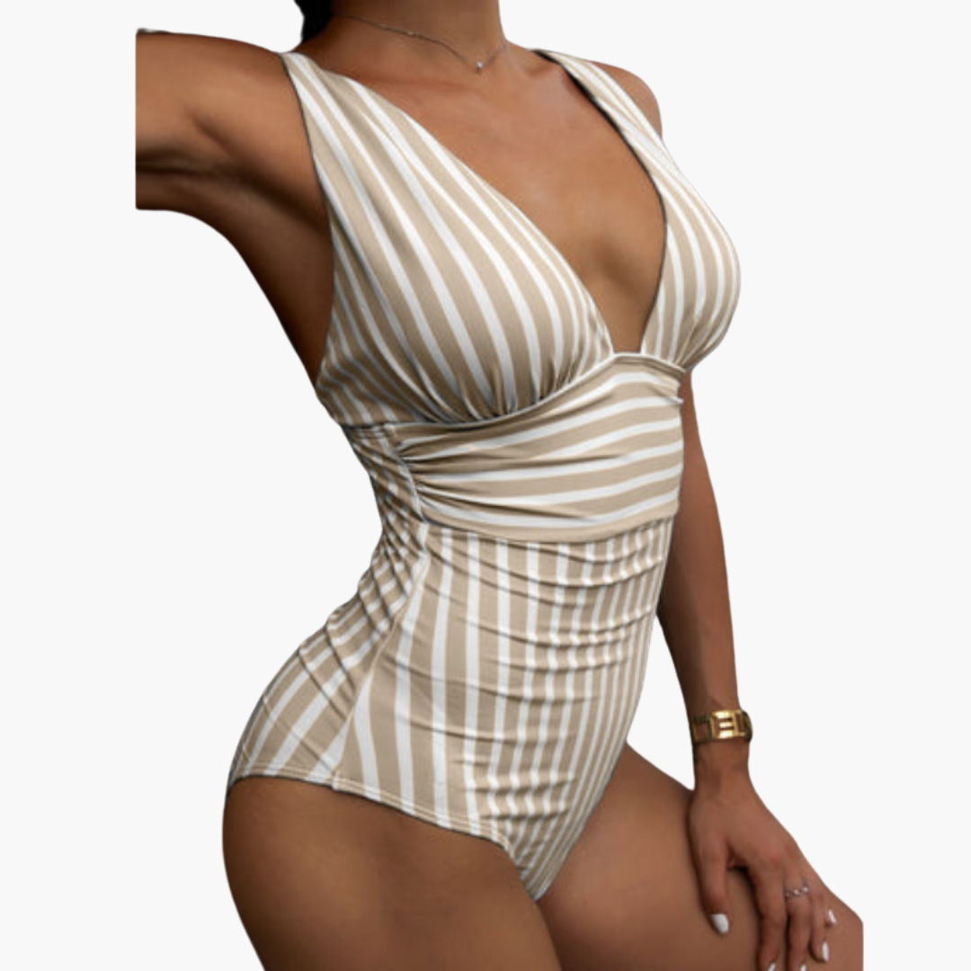 Badeanzug Einteiler - Damen Bademode mit Bauchkontrolle
