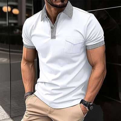 Zeno - Kurzärmelige Herren-Poloshirts