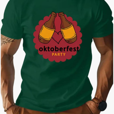 Bedrucktes T-Shirt für Herren - Oktoberfest 2025