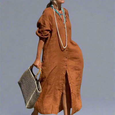 Jennika | Elegantes Kleid mit Knöpfen