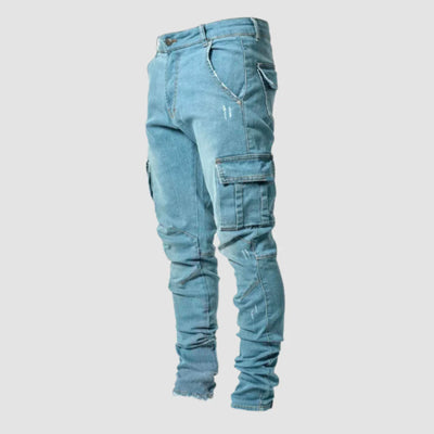 Simeon - Cargo Jeans Stylisch für Männer