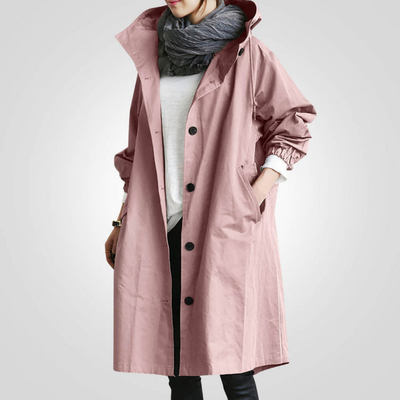 Regenjacke Damen Mit Knopfverschluss | Klassisch & Wetterfest