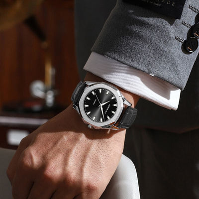 van Baerle® - Casual minimalistisches Quarzarmbanduhr