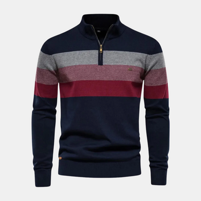 Lorenzo Eleganter Streifenpullover