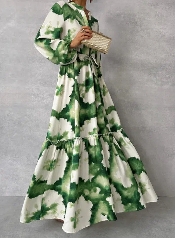 Carly – Stilvolles Damenkleid mit Langarm