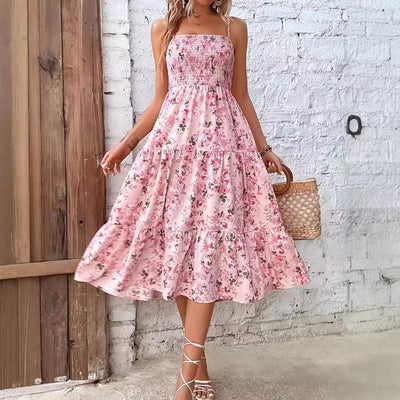 Victoria – Sommerkleid mit Blumennähten