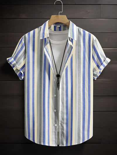 Wayne - Bedrucktes Herrenhemd