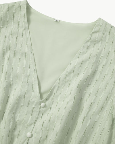 Noa-Liv | Elegantes Midikleid mit Flügelärmeln