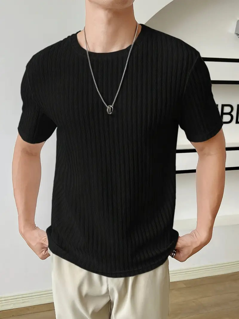 Oran - Herren Casual Rundhals-Shirt