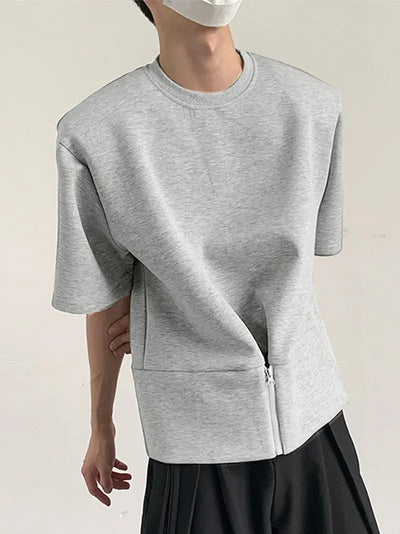 Alvin - Herren Casual Rundhals-Shirt