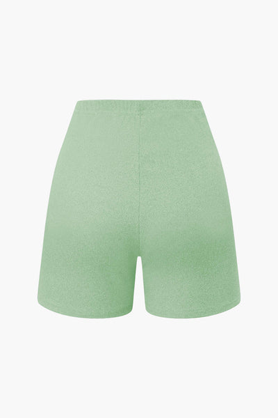 Athena | Elegantes Zweiteiler-Set mit Bustier-Top & Shorts