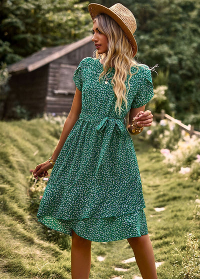 Marion – Sommerliches Freizeitkleid mit Rundhals