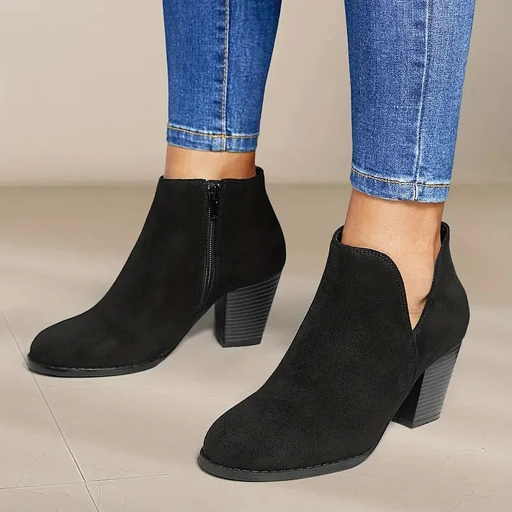 SOPHIE - Damen-Stiefeletten mit Blockabsatz