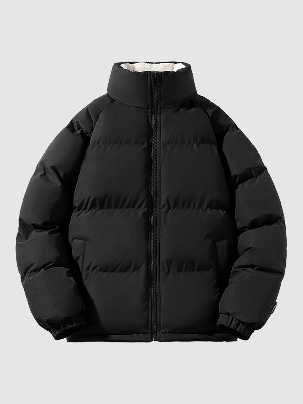 Jomar Fleece gefütterte und Wattierte Pufferjacke