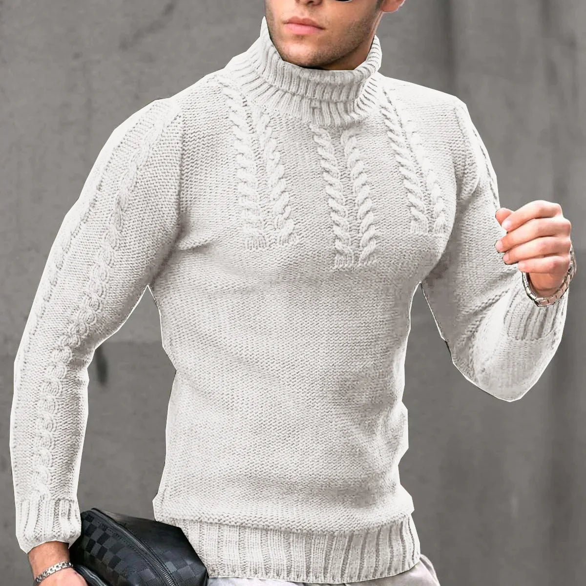 Denis Schicker Rollkragenpullover
