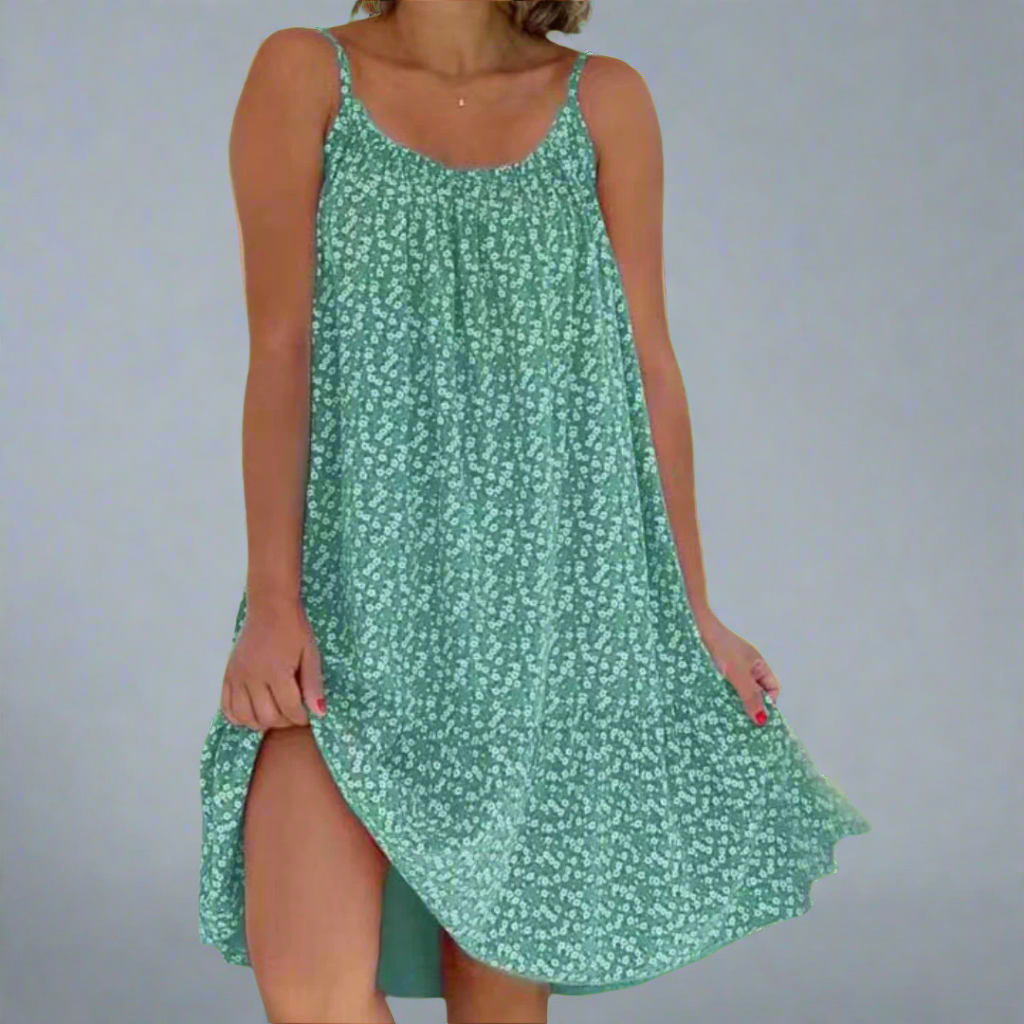 Paldrudis | Blumenbedrucktes Camisole-Kleid