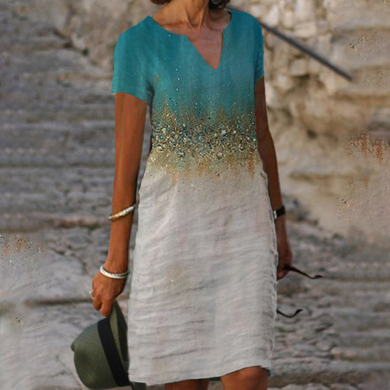 Elena - Kleid mit Blumenmuster